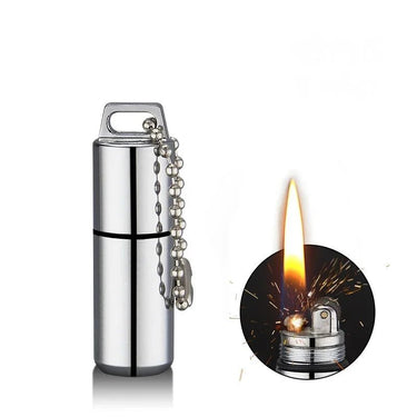 Windproof Keychain Lighter – Compact & Adventure Ready - InspiredGrabs.com